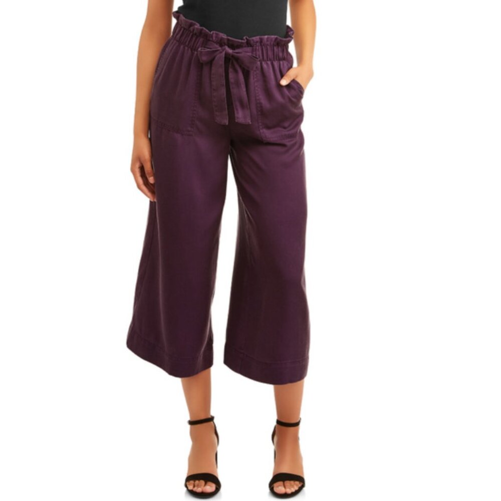 Time And Tru Wide Leg Crop Pant Size XL (16/18)